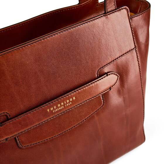 The Bridge Lucrezia Schultertasche Leder 31 cm