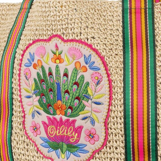 Oilily Straw Shopper Tasche 49 cm