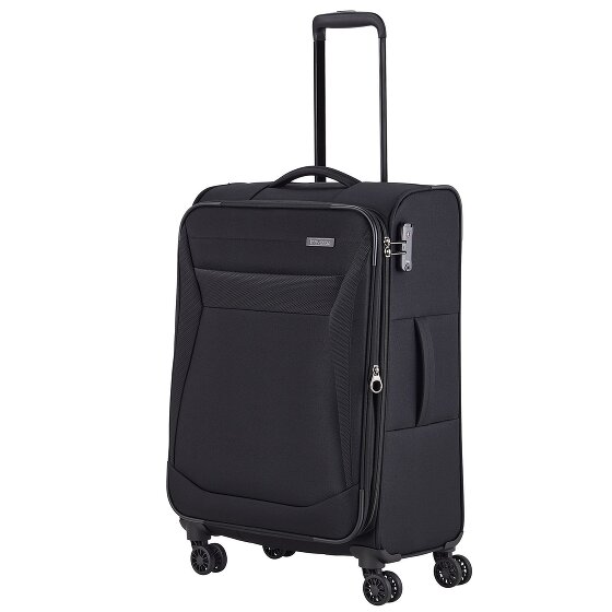 Travelite Chios 4 Rollen Kofferset 3-teilig mit Dehnfalte