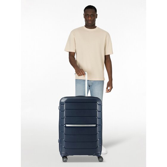 Samsonite Flux 4 Rollen Trolley 68 cm mit Dehnfalte