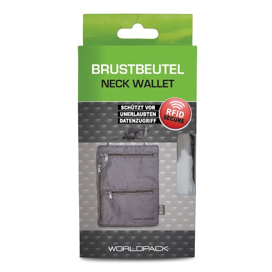 Worldpack Brustbeutel RFID Schutz 15 cm