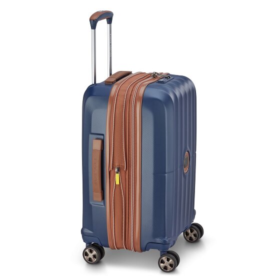 Delsey Paris Carrousel 2 4 Rollen Kabinentrolley 55 cm mit Dehnfalte