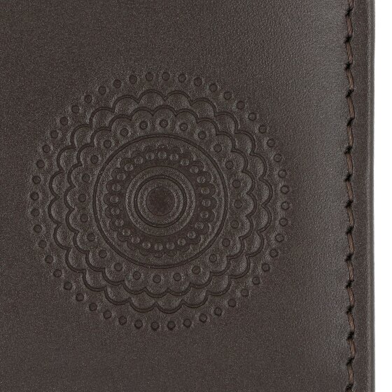 oxmox Leather Geldbörse RFID Schutz Leder 11 cm