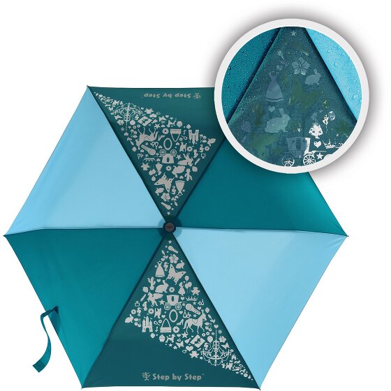 Step by Step Magic Rain Effect Kinder Taschenschirm 22,5 cm