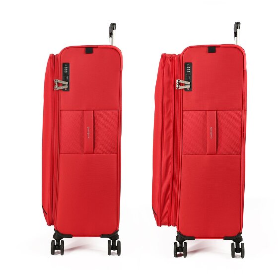 Samsonite Base Breeze 4 Rollen Trolley 78 cm mit Dehnfalte