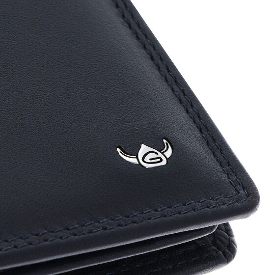 Golden Head Polo Geldbörse RFID Schutz Leder 9 cm