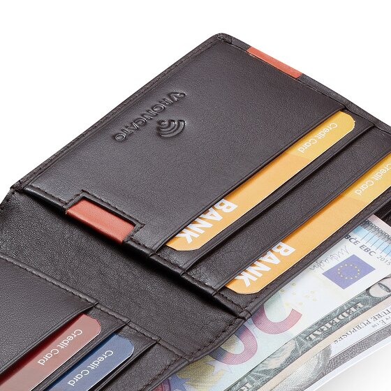 Roncato Monaco Geldbörse RFID Schutz Leder 11 cm