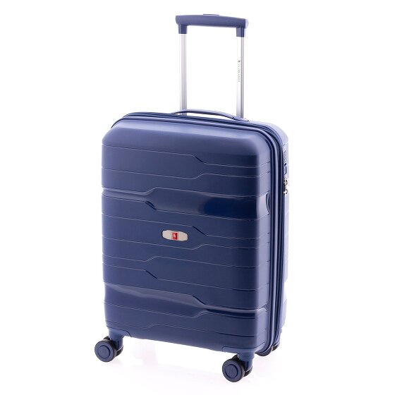 Gladiator 3800 4 Rollen Kabinentrolley 55 cm mit Dehnfalte