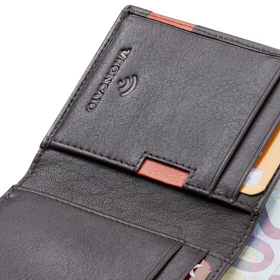 Roncato Monaco Geldbörse RFID Schutz Leder 8 cm