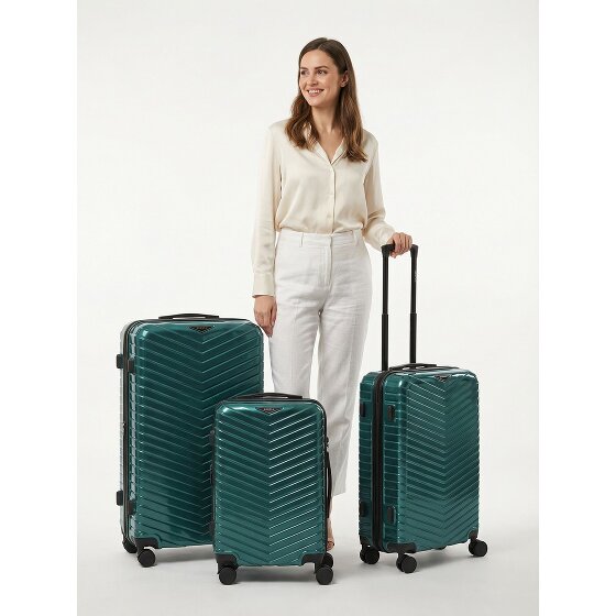 Redolz Essentials 18 4 Rollen Kofferset 3-teilig mit Dehnfalte