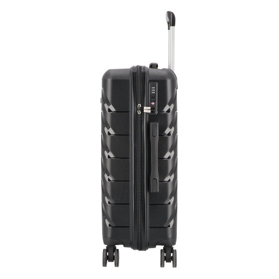 d&n Travel Line 4100 4 Rollen Trolley M 64 cm