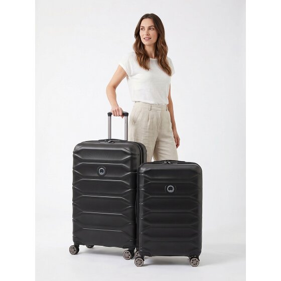 Delsey Paris Meteor 4-Rollen Kofferset M + L mit Dehnfalte