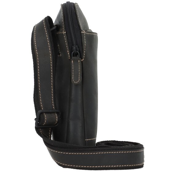 Jack Kinsky Baltimore 24 Umhängetasche Leder 19 cm