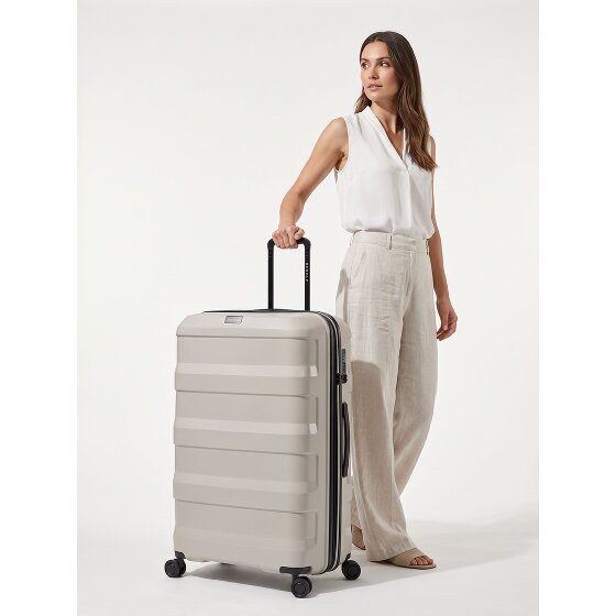 Redolz Pro PP 4 Rollen Trolley 77 cm mit Dehnfalte