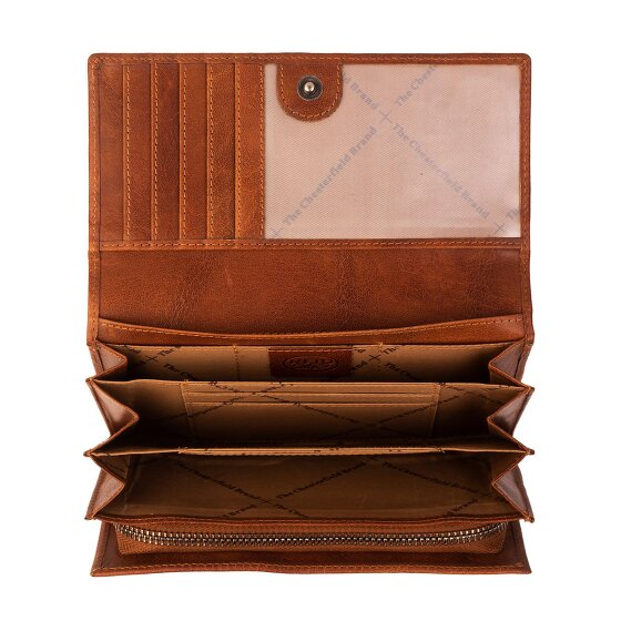 The Chesterfield Brand Hampton Geldbörse RFID Schutz Leder 18 cm