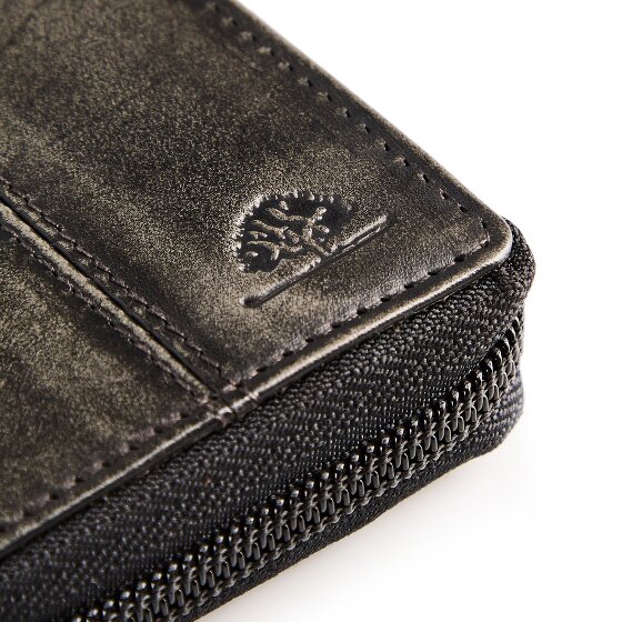 Greenburry Destressed Geldbörse RFID Schutz Leder 10.5 cm