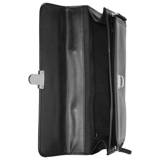 Dermata Aktentaschen Aktenmappe Leder 36 cm