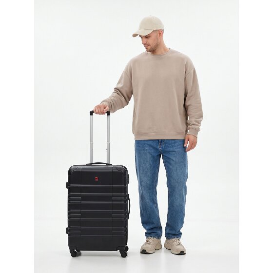 Wenger Amplar Evo 4 Rollen Trolley L 75 cm mit Dehnfalte