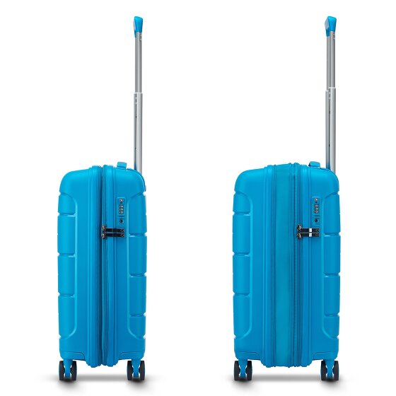 MODO by Roncato Starlight 3.0 4 Rollen Kabinentrolley 55 cm mit Dehnfalte