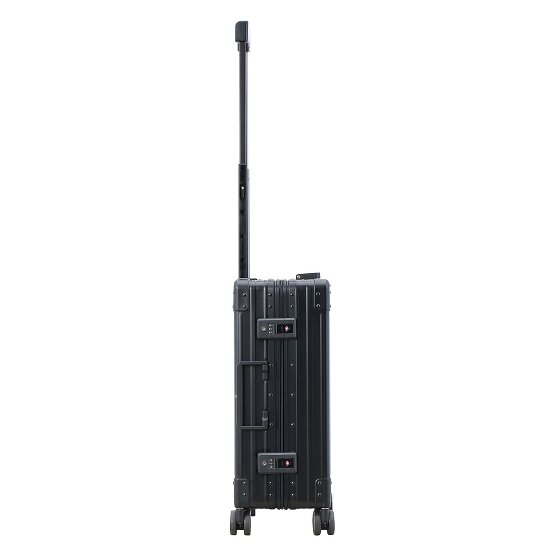 Aleon Traveler International 4-Rollen Kabinentrolley Aluminium 55 cm