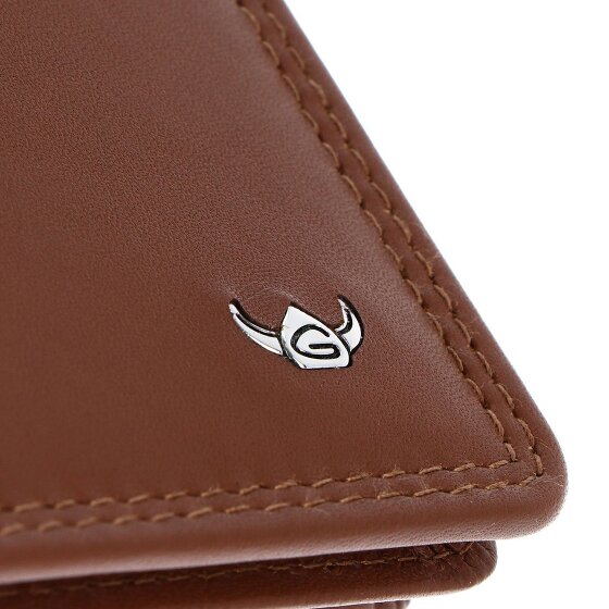 Golden Head Polo Geldbörse RFID Schutz Leder 10 cm
