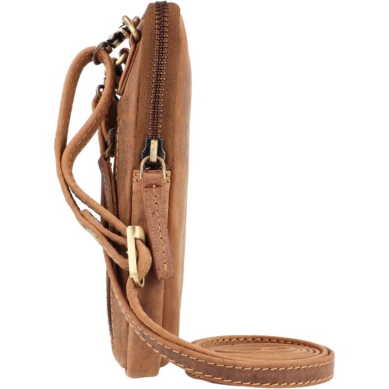 Greenburry Vintage Umhängetasche Leder 11 cm