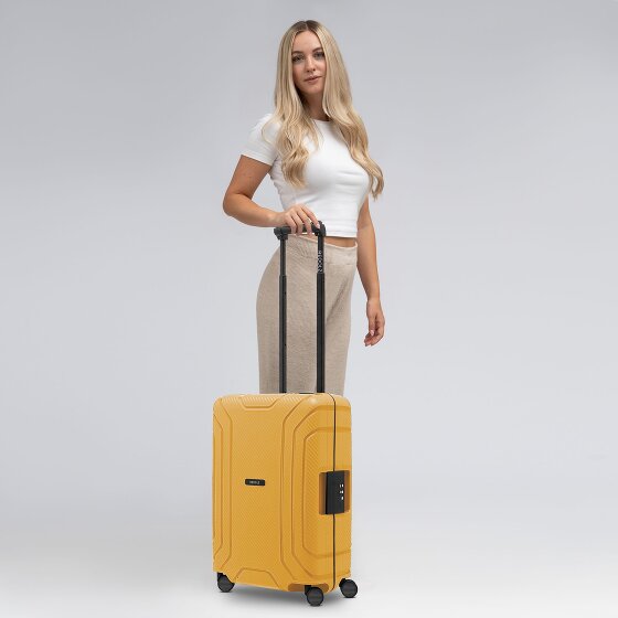 Redolz Essentials 15 4-Rollen Kabinentrolley 55 cm mit Dreipunkt-Verschluss