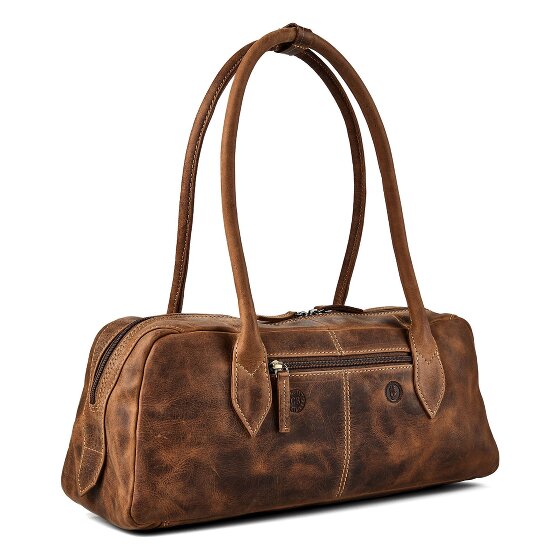 Greenburry Vintage Schultertasche Leder 42 cm