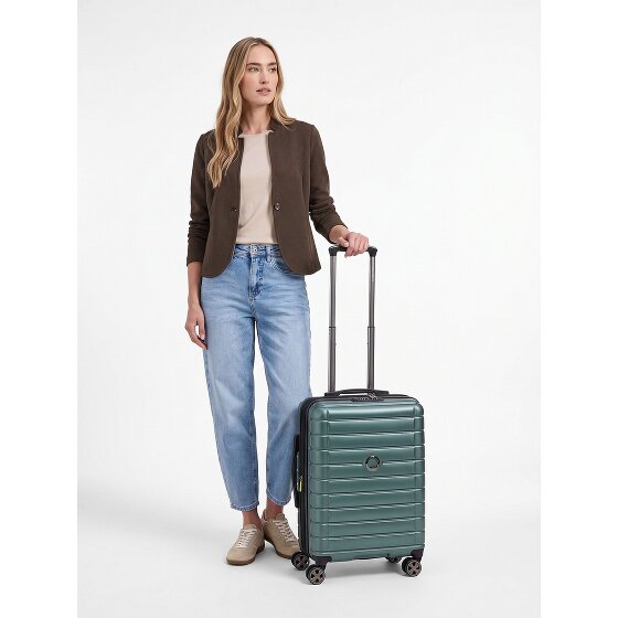Delsey Paris Shadow 5.0 4 Rollen Kabinentrolley 55 cm mit Dehnfalte