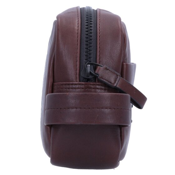 Piquadro Harper Kulturbeutel Leder 23 cm