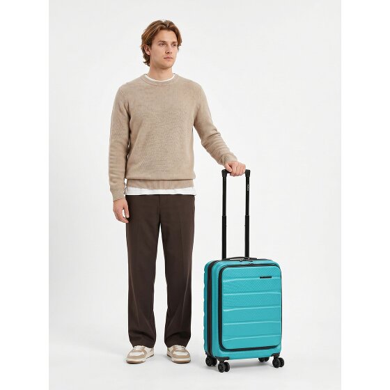 Franky Munich 4.0 4 Rollen Kabinentrolley 55 cm Laptopfach mit Dehnfalte