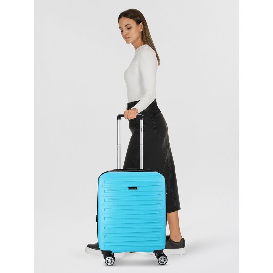 Benzi 5493 4 Rollen Kabinentrolley S 53 cm mit Dehnfalte