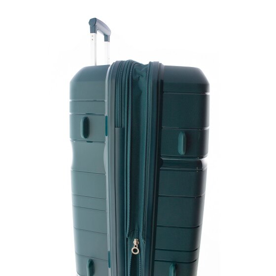 Gladiator 3800 4 Rollen Trolley 77 cm mit Dehnfalte