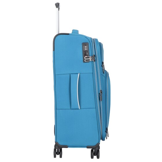 d&n Travel Line 9204 4 Rollen Kofferset 3-teilig mit Dehnfalte
