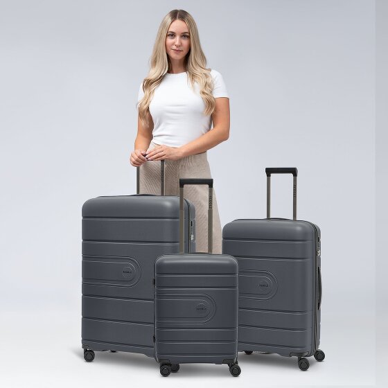 Redolz Essentials 11 3-SET 4 Rollen Kofferset 3-teilig