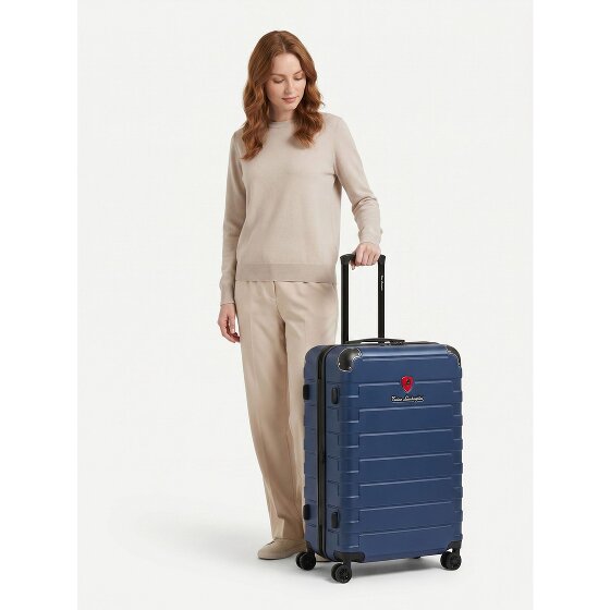 Tonino Lamborghini Milano 4 Rollen Trolley L 72 cm mit Dehnfalte