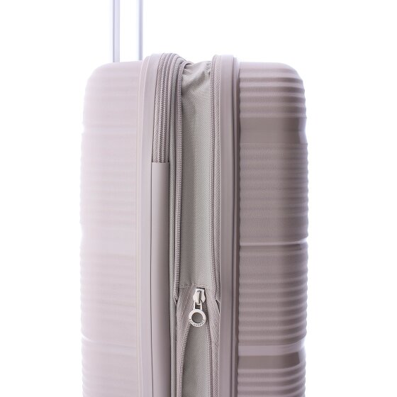 Gladiator 0800 4 Rollen Kabinentrolley 55 cm mit Dehnfalte