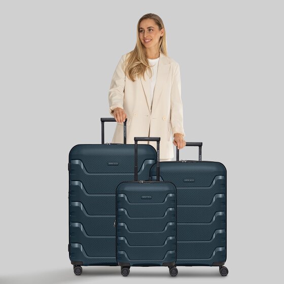 Smartbox Edition 01 4 Rollen Kofferset 3-teilig mit Dehnfalte