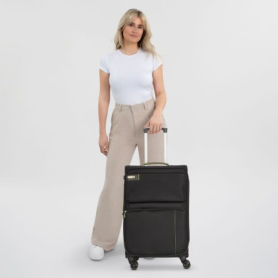 d&n Travel Line 6704 4-Rollen Trolley 65 cm