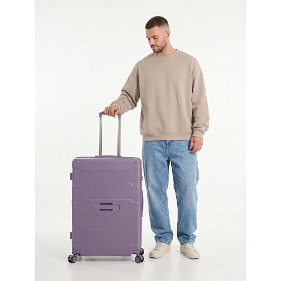 Heys ReNew 4 Rollen Trolley L 76 cm mit Dehnfalte