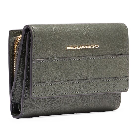 Piquadro Patricia Geldbörse RFID Schutz Leder 9 cm
