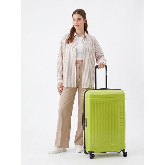 Delsey Paris Lutece Se 4 Rollen Trolley 79 cm mit Dehnfalte