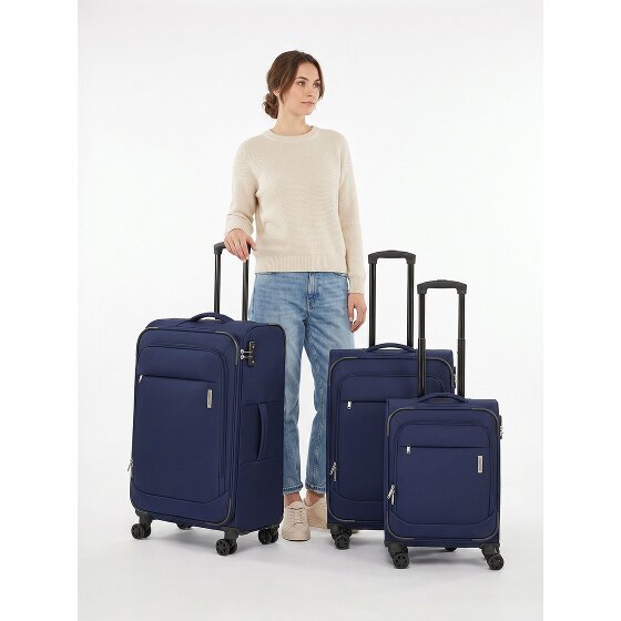Travelite Priego 4 Rollen Kofferset 3-teilig