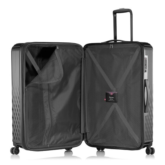 Pack Easy Flow 4 Rollen Trolley L 75 cm mit Dehnfalte