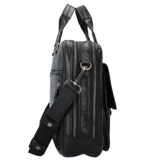 Leonhard Heyden Roma Aktentasche Leder 40 cm Laptopfach