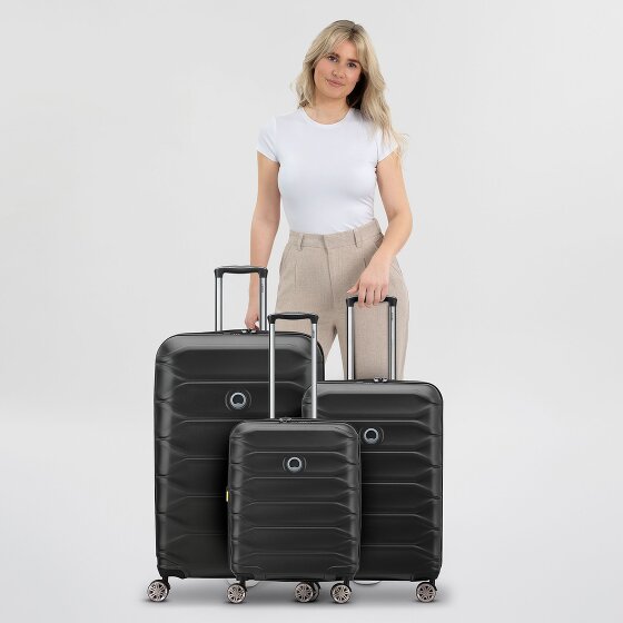Delsey Paris Meteor 4 Rollen Kofferset 3-teilig mit Dehnfalte