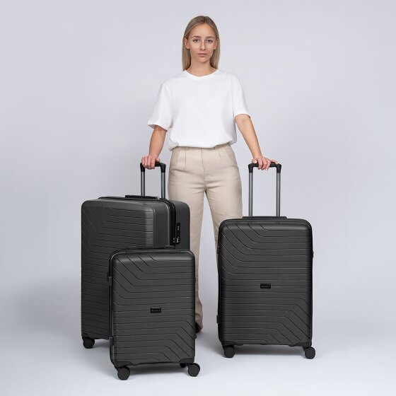 Redolz Essentials 05 3-SET 4 Rollen Kofferset 3-teilig