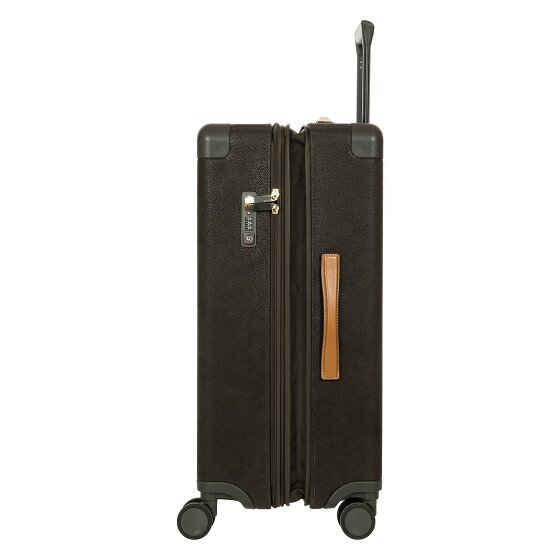 Bric's Life 4 Rollen Trolley M 71 cm mit Dehnfalte