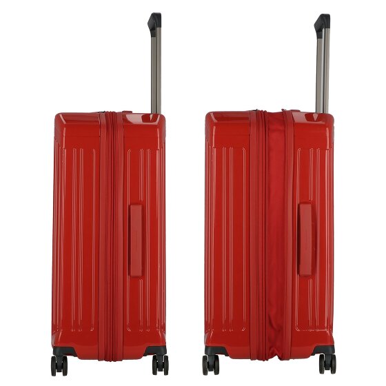 Piquadro PQ Light 4 Rollen Trolley 69 cm mit Dehnfalte