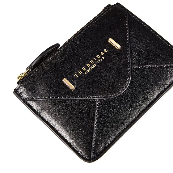 The Bridge Kreditkartenetui RFID Schutz Leder 13 cm